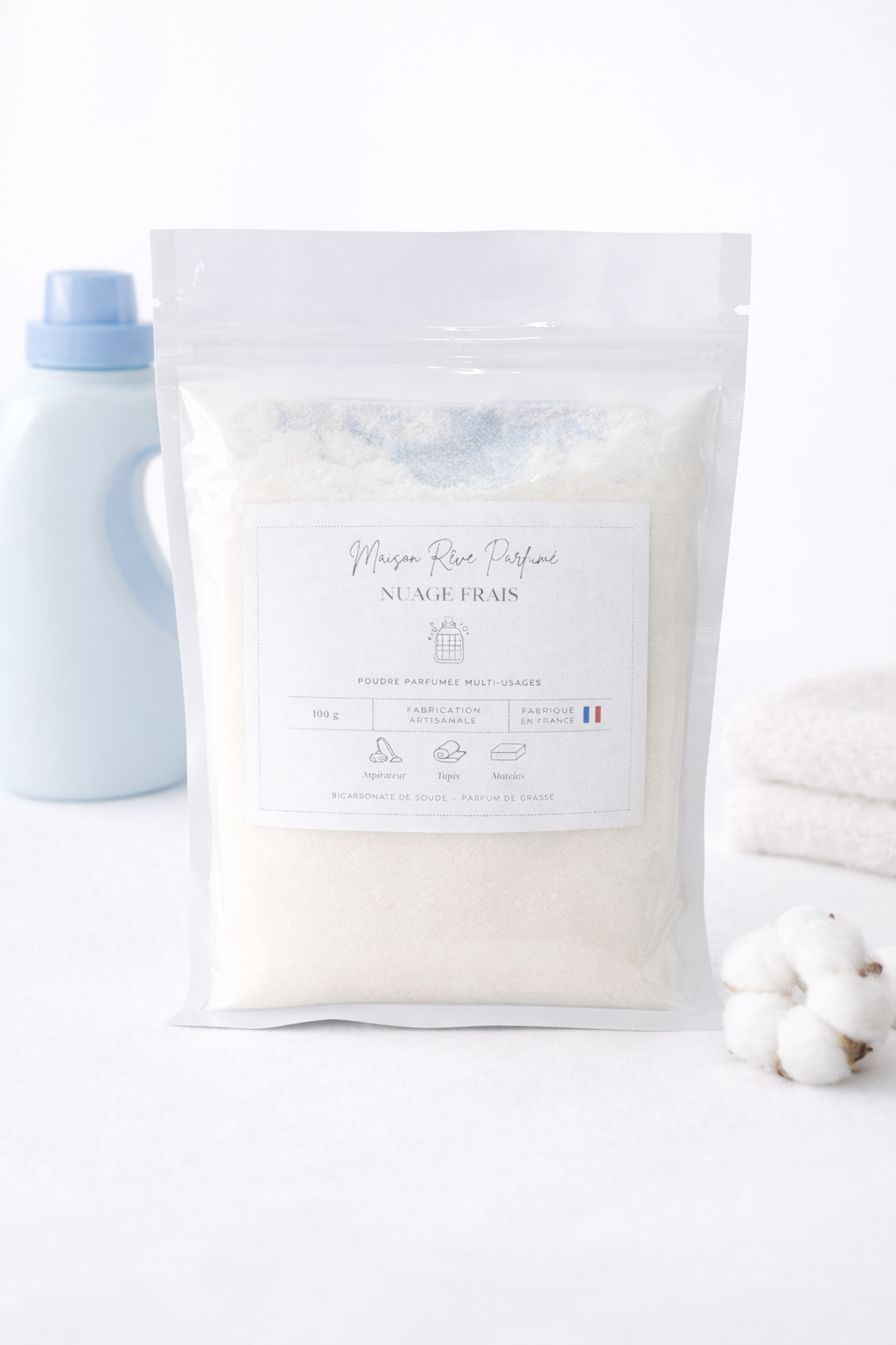 Poudre parfumée Multi usage Nuage Frais
