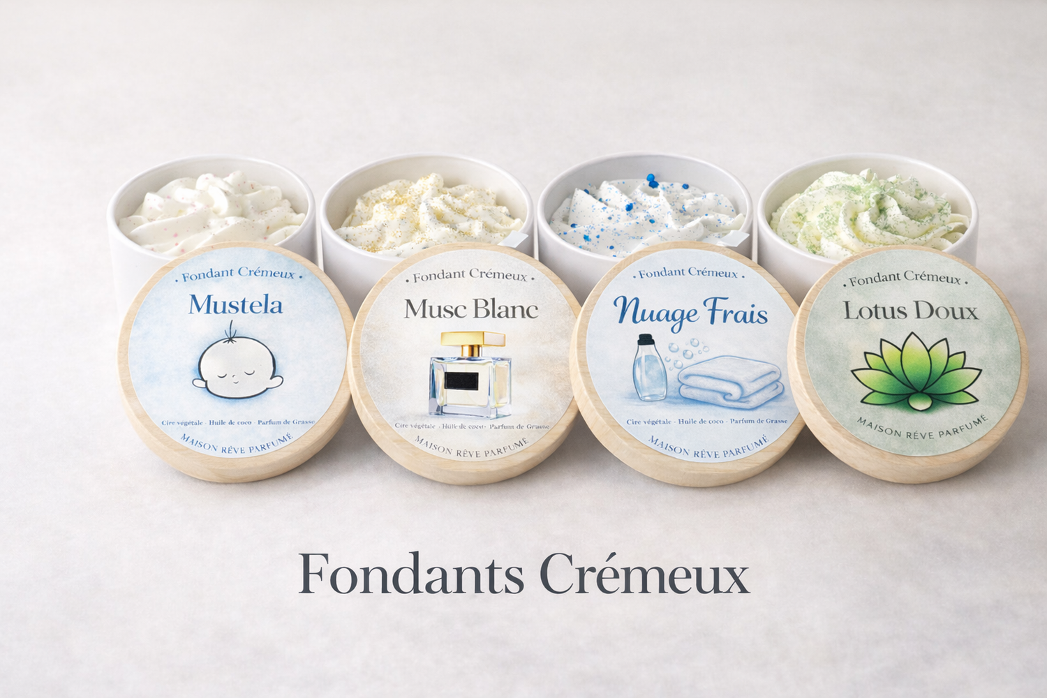 Fondants crémeux