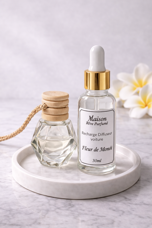 Diffuseur voiture Fleur de Monoï