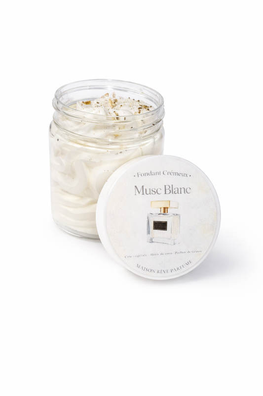 Fondant crémeux Musc Blanc