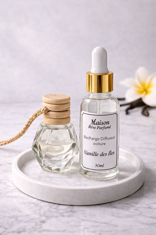 Diffuseur voiture Vanilles des îles